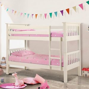 barcelona bunk bed white