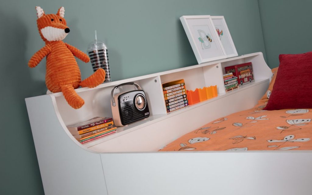 Jupiter Cabin Bed with Storage Drawers & Shelves €665 on BunkBed.ie