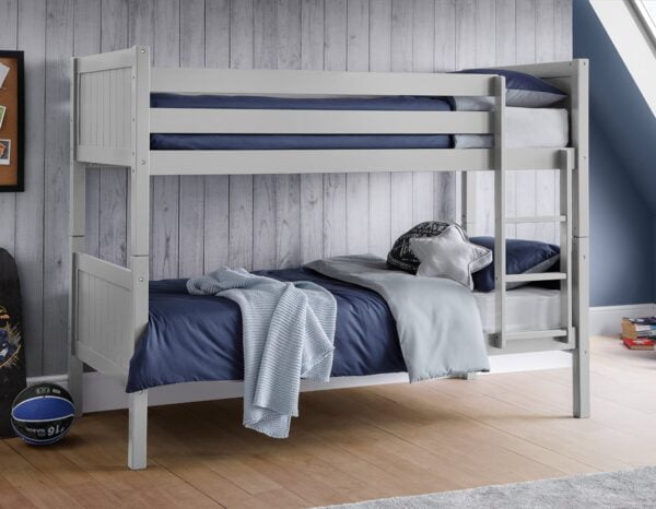 bella budget bunk bed grey