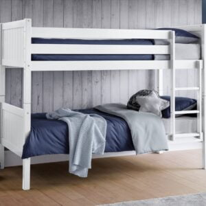 bella cheap white bunk bed