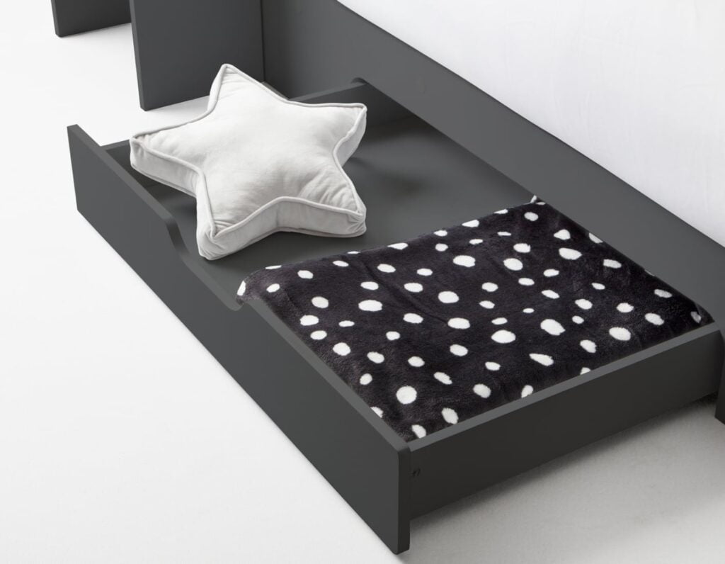 Orion Triple Bunk Bed Anthracite €835 on BunkBed.ie