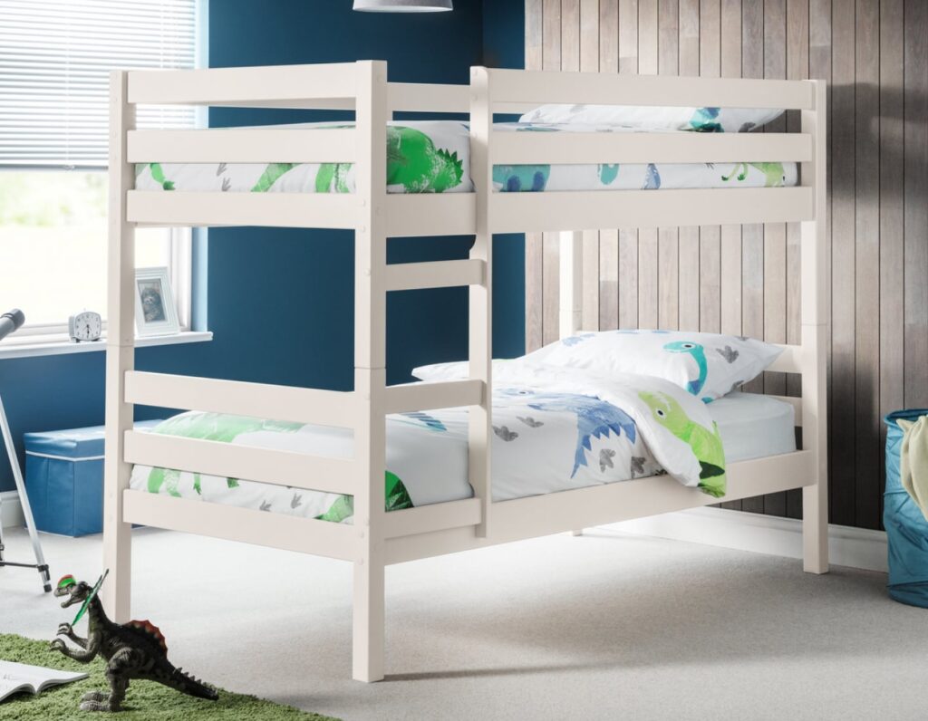 Camden White Bunk Bed: Budget Bunk Bed | €455 on BunkBed.ie