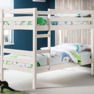 camden cheap white bunk bed